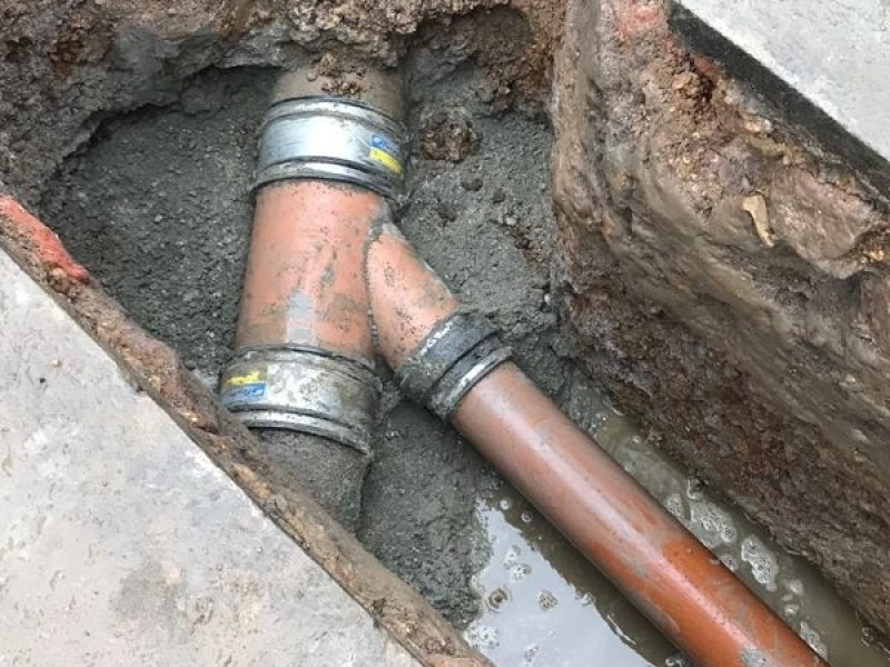 First-Choice-Drainage-Solutions-Sewer Connection