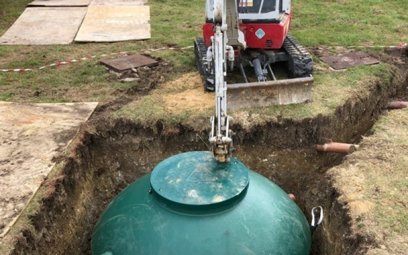 First-Choice-Drainage-Solutions-Treatment Plant Installation