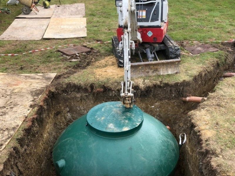 First-Choice-Drainage-Solutions-Treatment Plant Installation